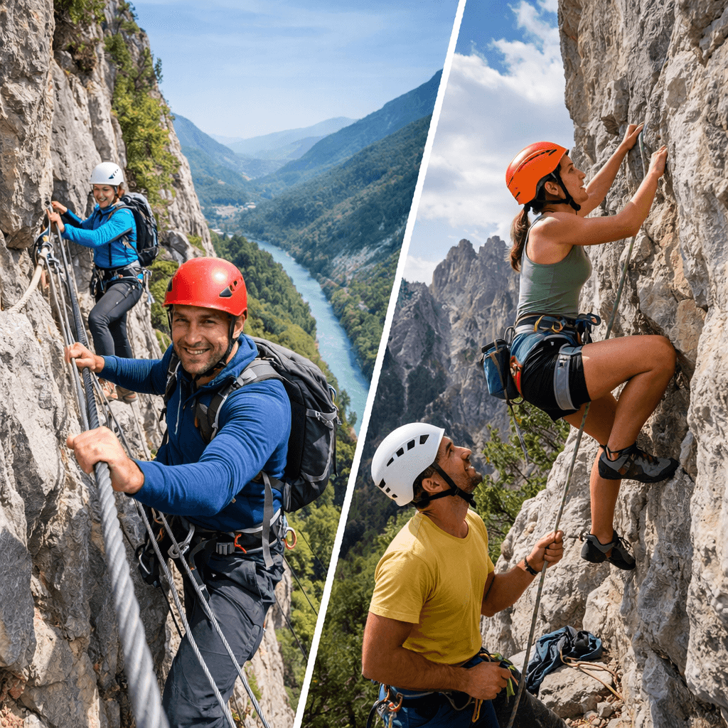 Via ferrata et Escalade